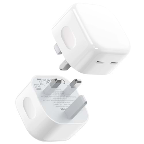 Adaptör Joyroom L-2P356 35W Dual Type C Pd Fast Charger