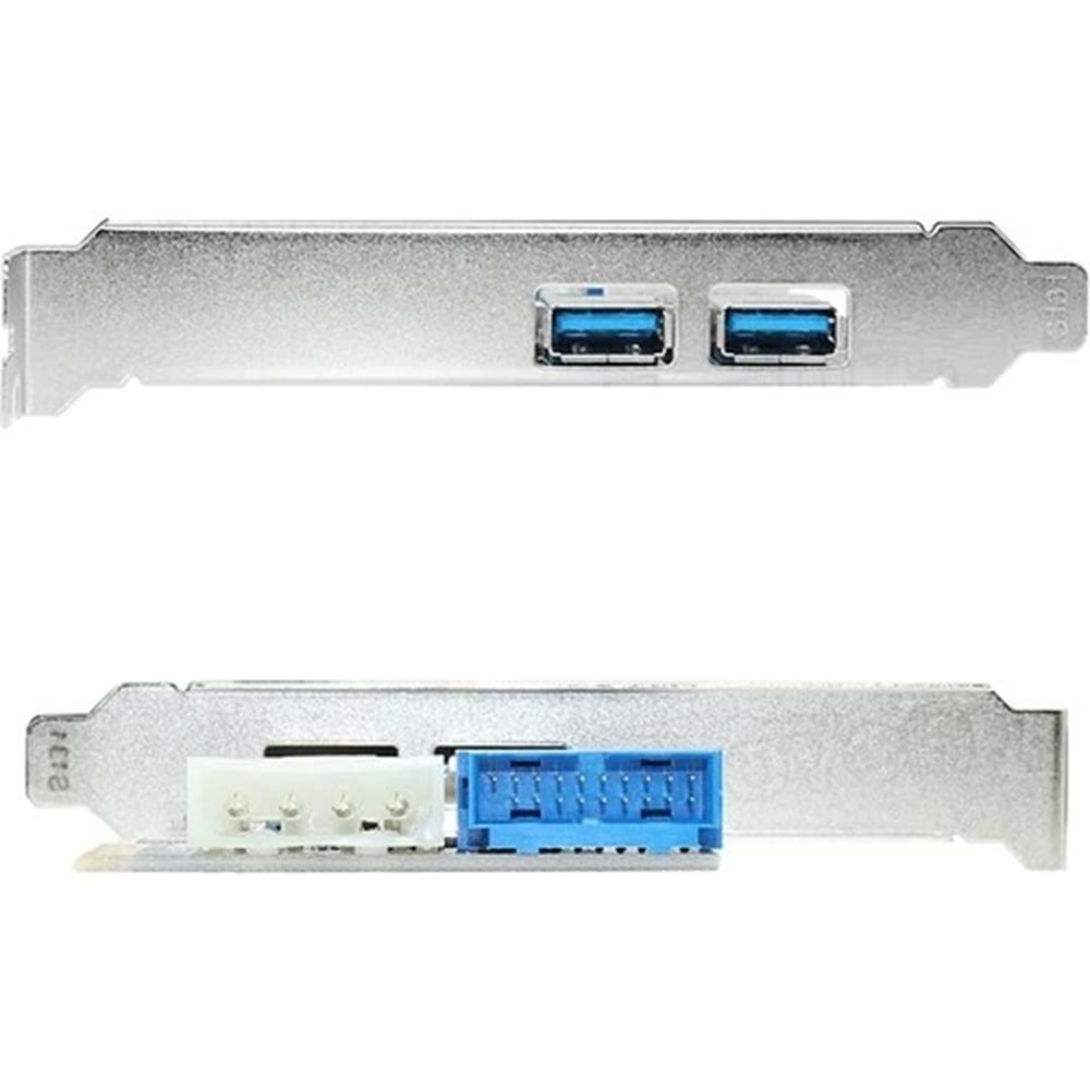 Aksesuar Pcı-Exp Kart Usb 3.0 2 Port 4 Molex 9 Pın