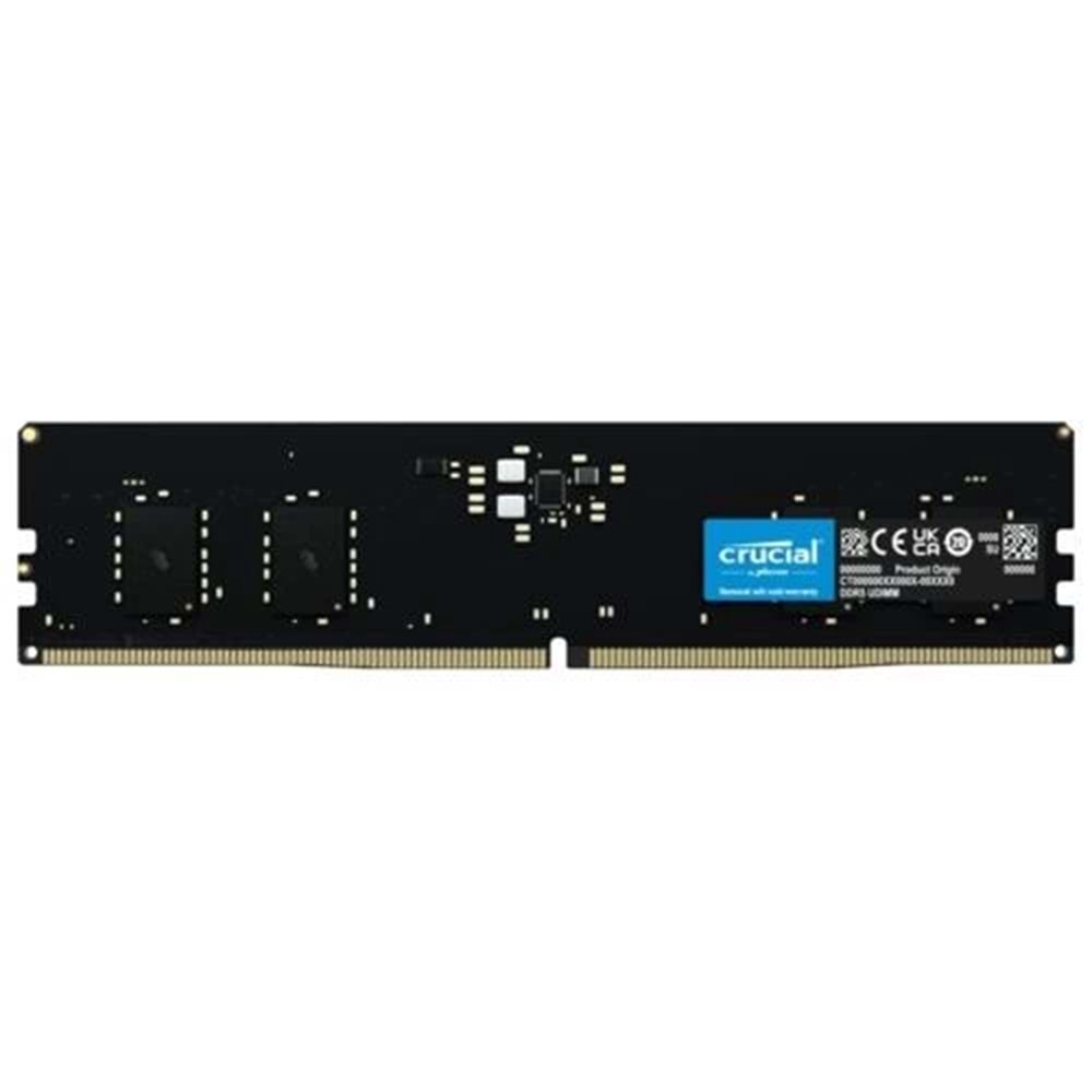 Crucıal 8Gb 4800Mhz Ddr5 Ct8G48C40U5 Udımm