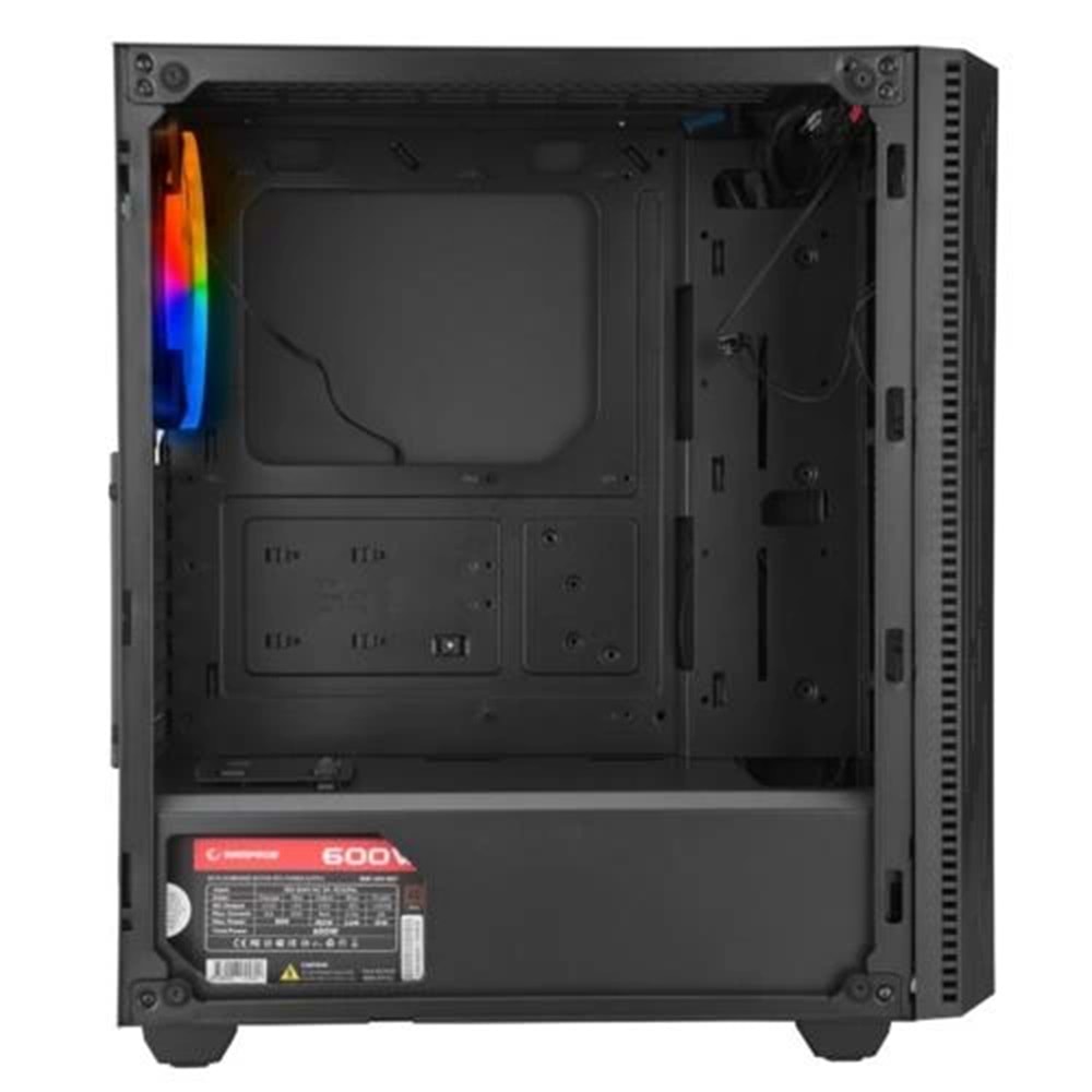 Kasa Rampage Grand 600W 80+ Bronze Temperlı Cam