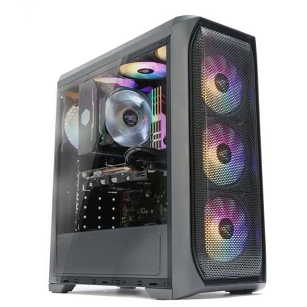 Kasa Zalman N5Mf 4Rgb Fan Atx Kasa Sıyah 600W