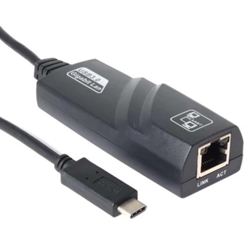 Aksesuar Usb-C Type-C 3.1 To 10/100/1000 Gıgabıt Rj45 Cevırıcı