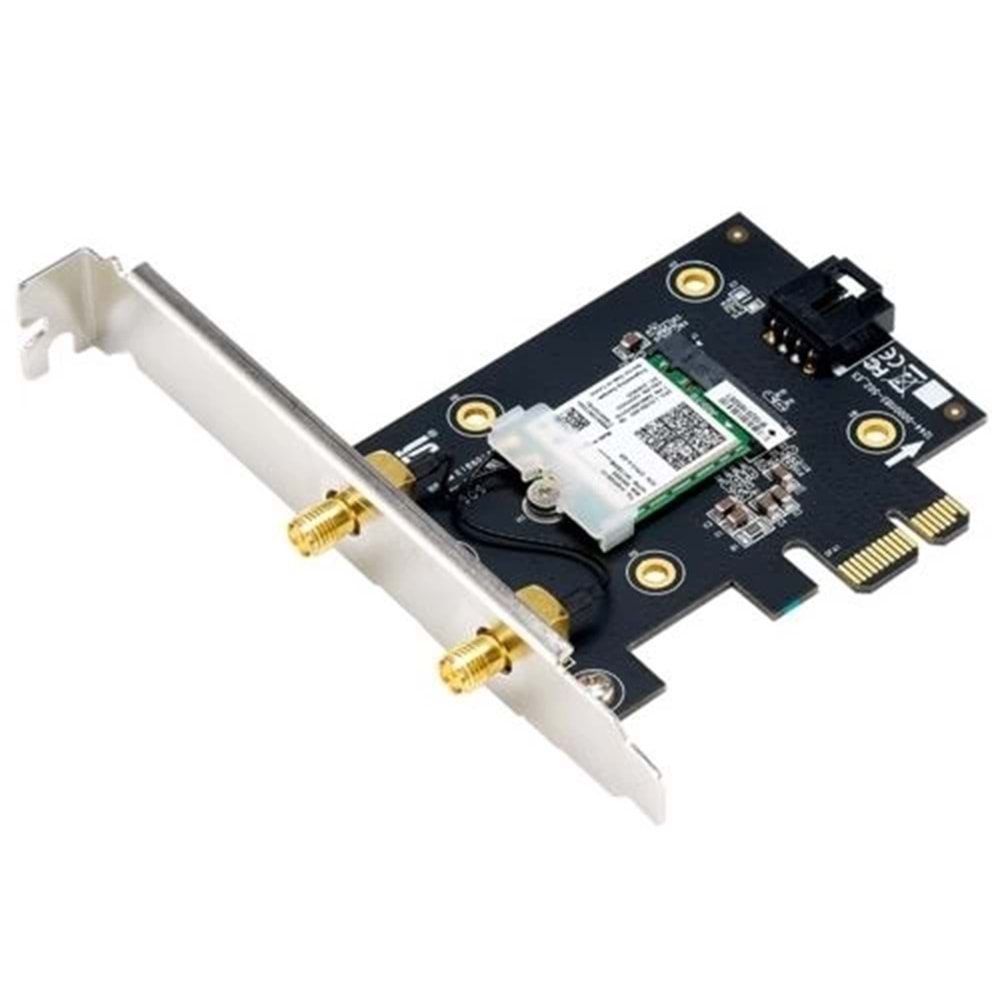 Asus Pce-Ax3000 3000Mbps Wi-Fi6 D Wi-Fi6, 2.4Ghz, 5Ghz, Bluetooth 5.0