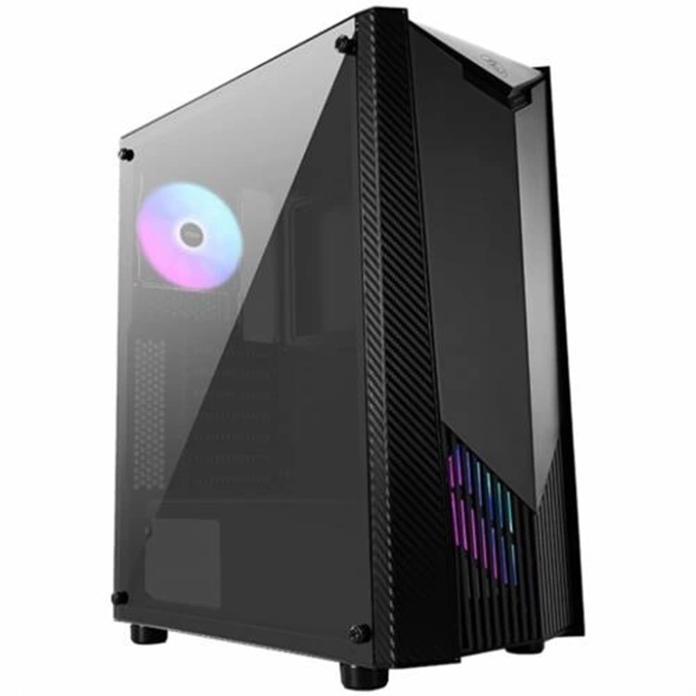 Kasa Msı Mag Shıeld 110R Matx Temperli Cam/120Mm Argb Fan