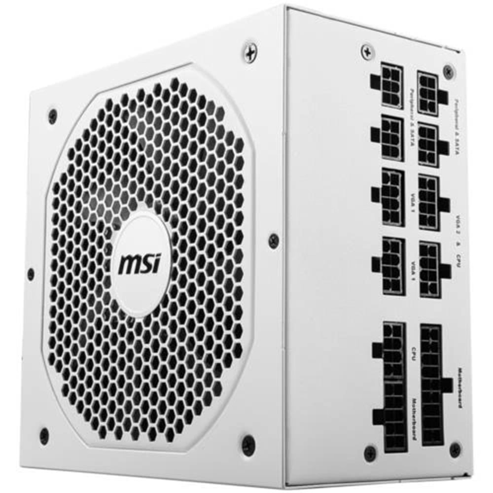 Power Supply Msı Mpg A750Gf Whıte 750W 80+ Gold