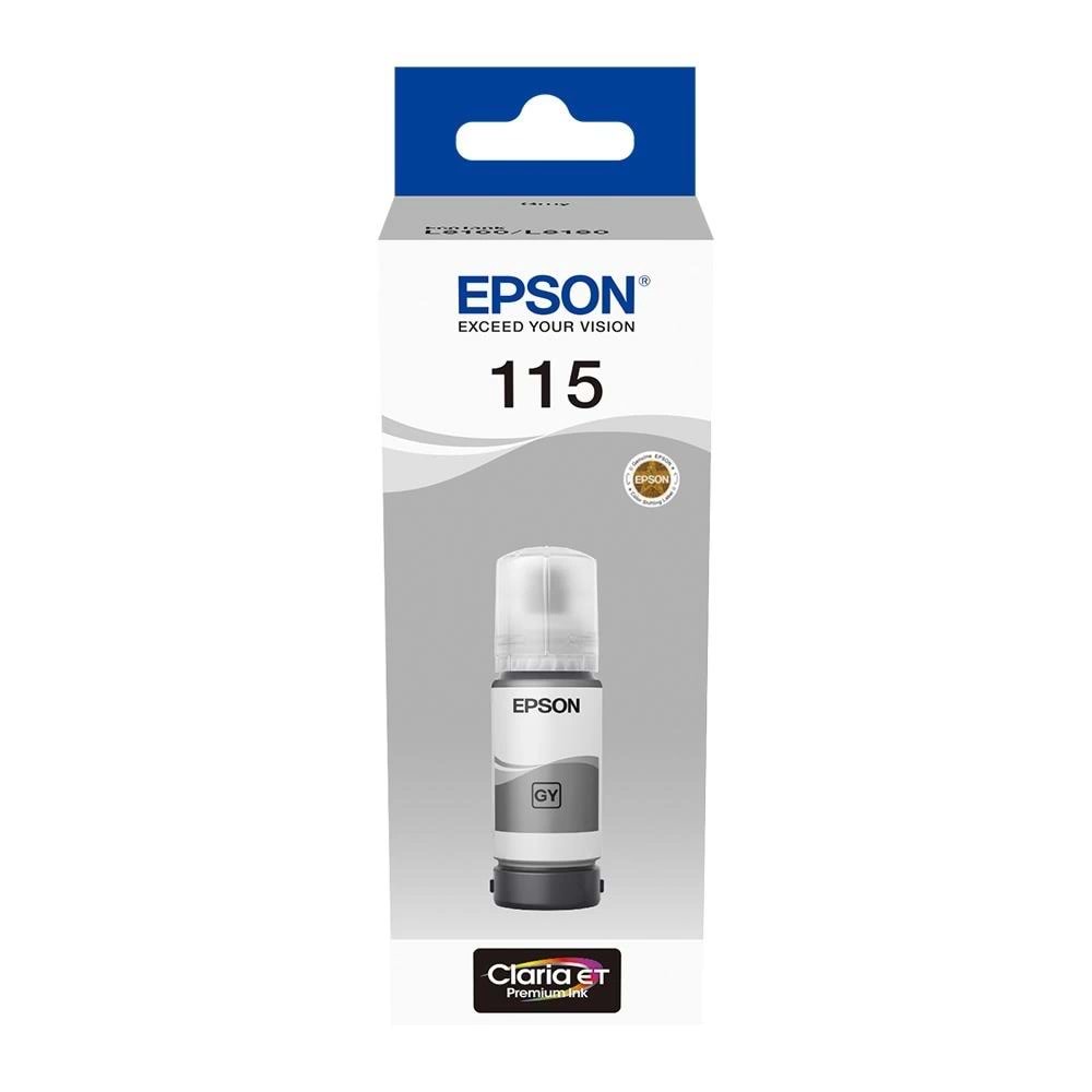 Kartuş Epson C13T07D54A Gri 115
