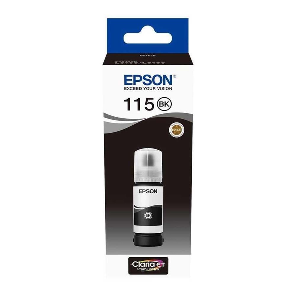 Kartuş Epson C13T07C14A Siyah 115 Bk