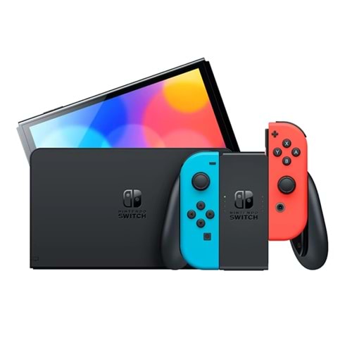 Konsol Nıntendo Swıtch Console Oled Red-Blue Neon 64Gb