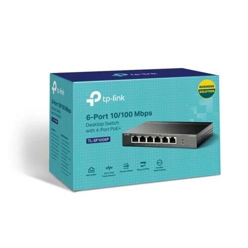 Swıtch Tp-Lınk 8 Port Tl-Sf1008P 4 Port Poe 10/100