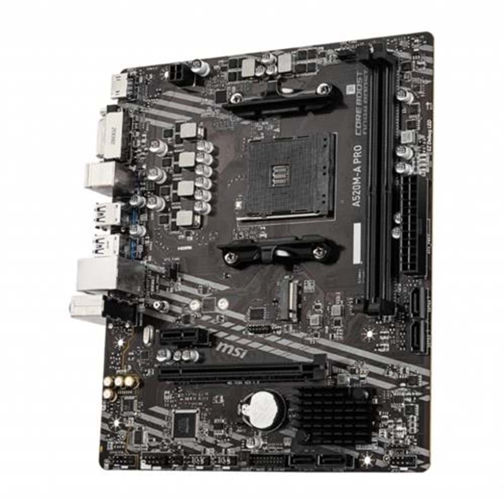 Anakart Msi A520M-A Pro Ddr4 S+V+Gl Am4