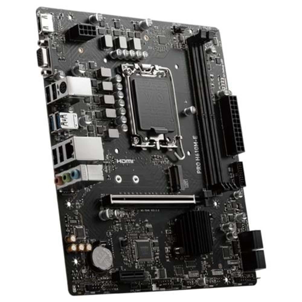 Anakart Msi Pro H610M-E Ddr5 1700P