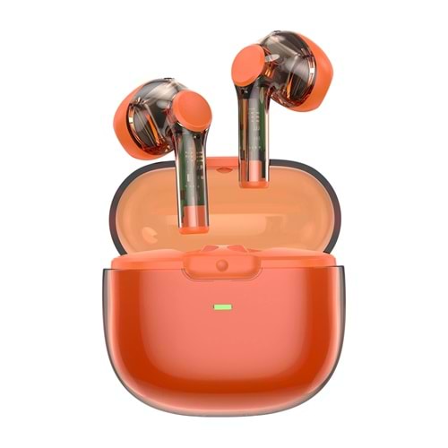 Kulaklık Wıwu T12 Pure Bass Musıc Transparent Turuncu
