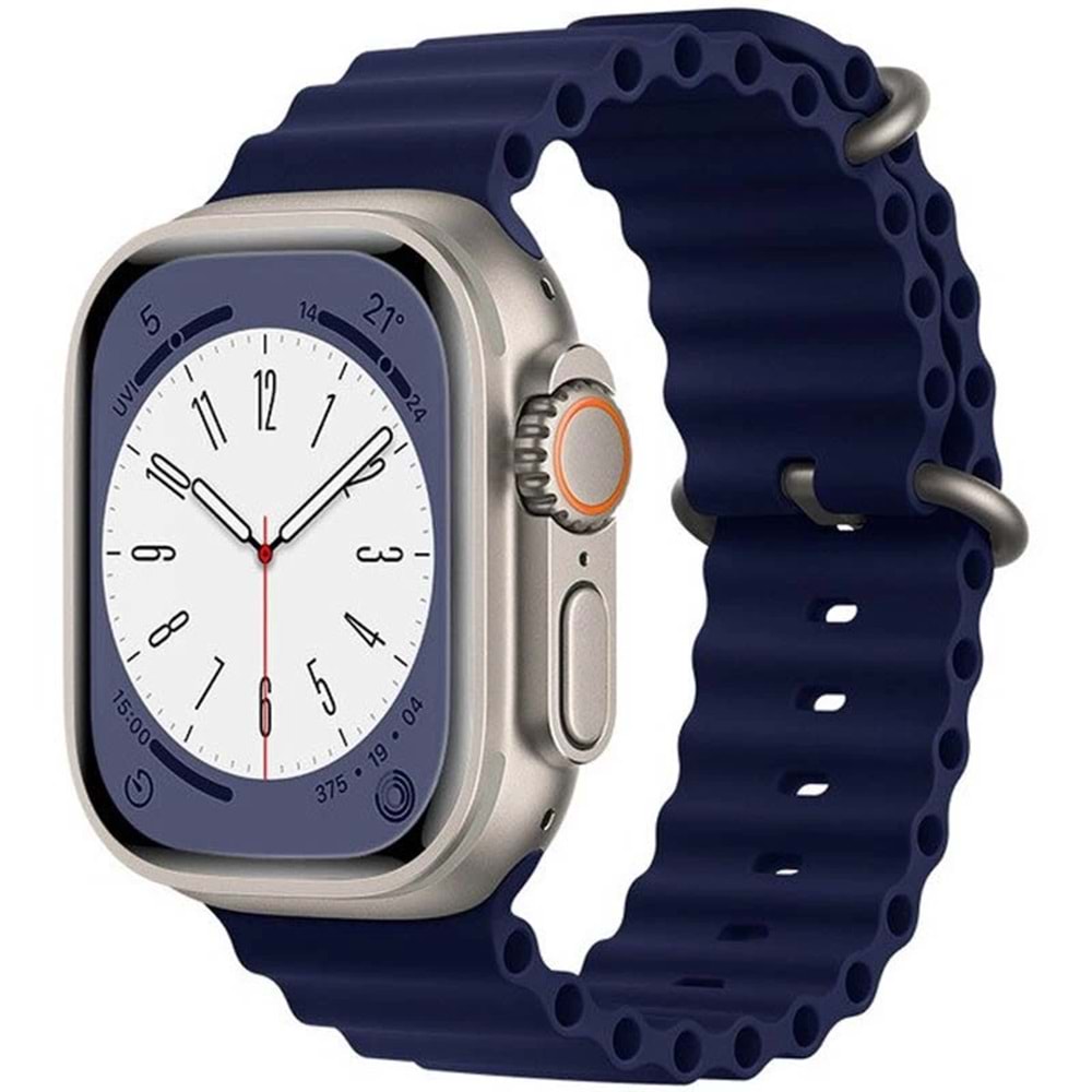Hoco Watchband For İwatch 42/44/45/49Mm Wa12 Evenıng Blue