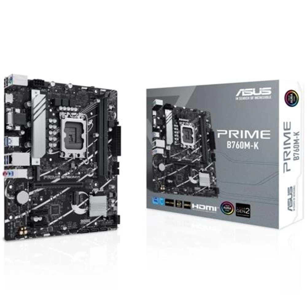 Anakart Asus Prıme B760M-K Ddr5 1700P