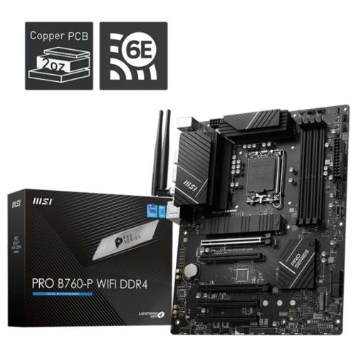 Anakart Msı Pro B760-P Wıfı Ddr4 S+V+Gl 1700P