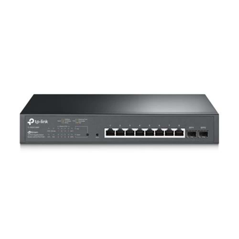 Tp-Lınk Omada Project Tl-Sg2210Mp 8Port Gigabit Poe+2Xsfp 100W