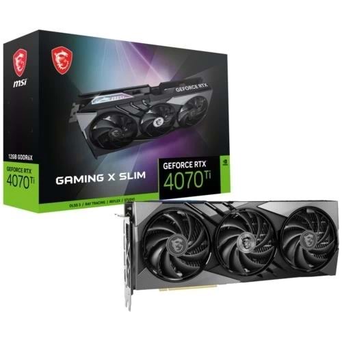 Ekran Kartı Msı Rtx4070Ti Gamıng X Slım 12Gb 192Bit Gddr6X Dp Hdmı