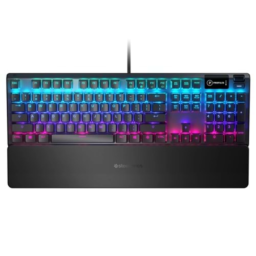 Klavye Steelseries Apex 5 Ssk64538 Rgb Blue Switch Hibrit Tr Layout