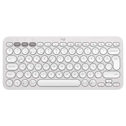 Klavye Logıtech K380S Pebble 2 Bluetooth Beyaz 920-011860 Tr Layout