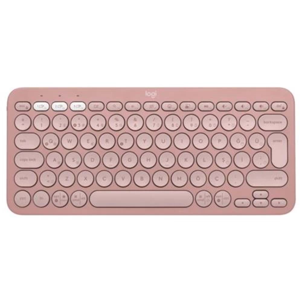Klavye Logıtech K380S Pebble 2 Bluetooth Pembe 920-011861 Tr Layout