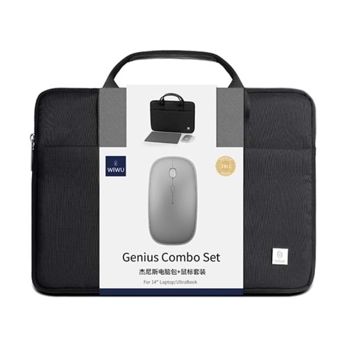 Aksesuar Çanta Wıwu Genıus Combo Set 15.6 Inc Wıth Mouse