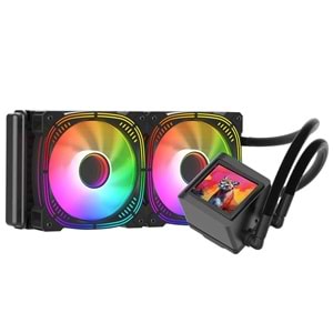 İşlemci Fanı Gamepower Skadı Elıte Lcd 240 Argb Sıvı Soğutma