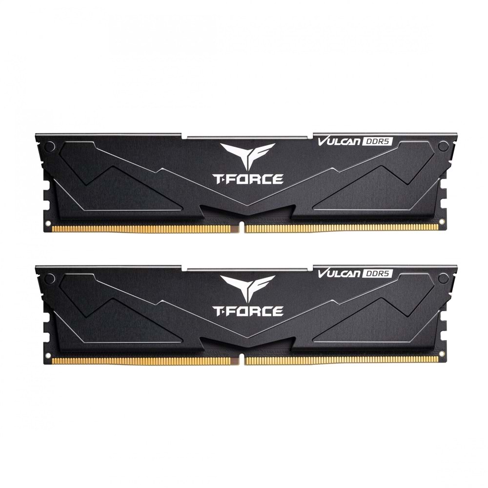 Bellek Team T-Force Vulcan Black 32Gb (2X16Gb) 6000Mhz Ddr5 Cl38