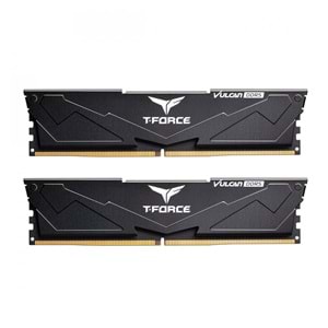 Bellek Team T-Force Vulcan Black 32Gb (2X16Gb) 6000Mhz Ddr5 Cl38