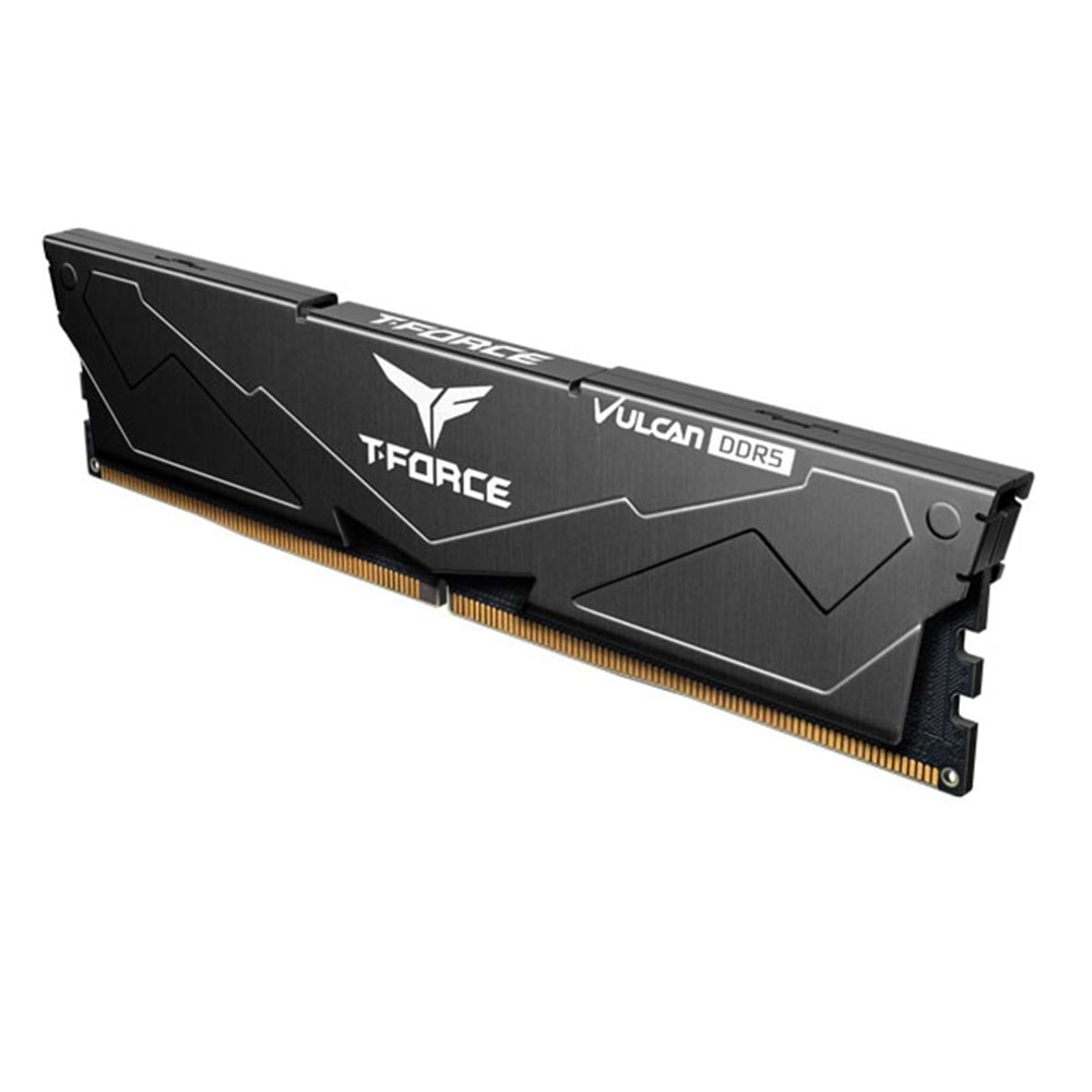 Bellek Team T-Force Vulcan Black 32Gb (2X16Gb) 6000Mhz Ddr5 Cl38