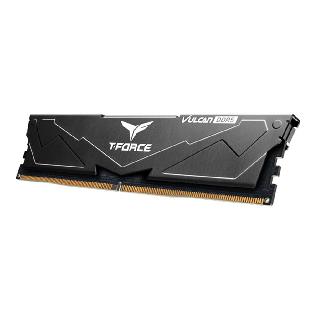Bellek Team T-Force Vulcan Black 32Gb (2X16Gb) 6000Mhz Ddr5 Cl38