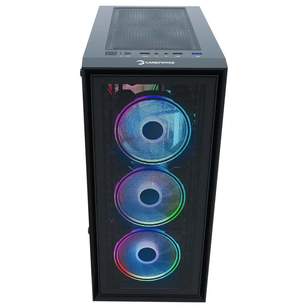 Kasa Gamepower Manta Argb Gamıng 500W 80+