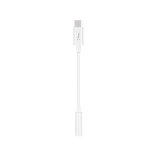 Ttec USB-C - 3.5mm Aux Adaptörü 11cm Beyaz