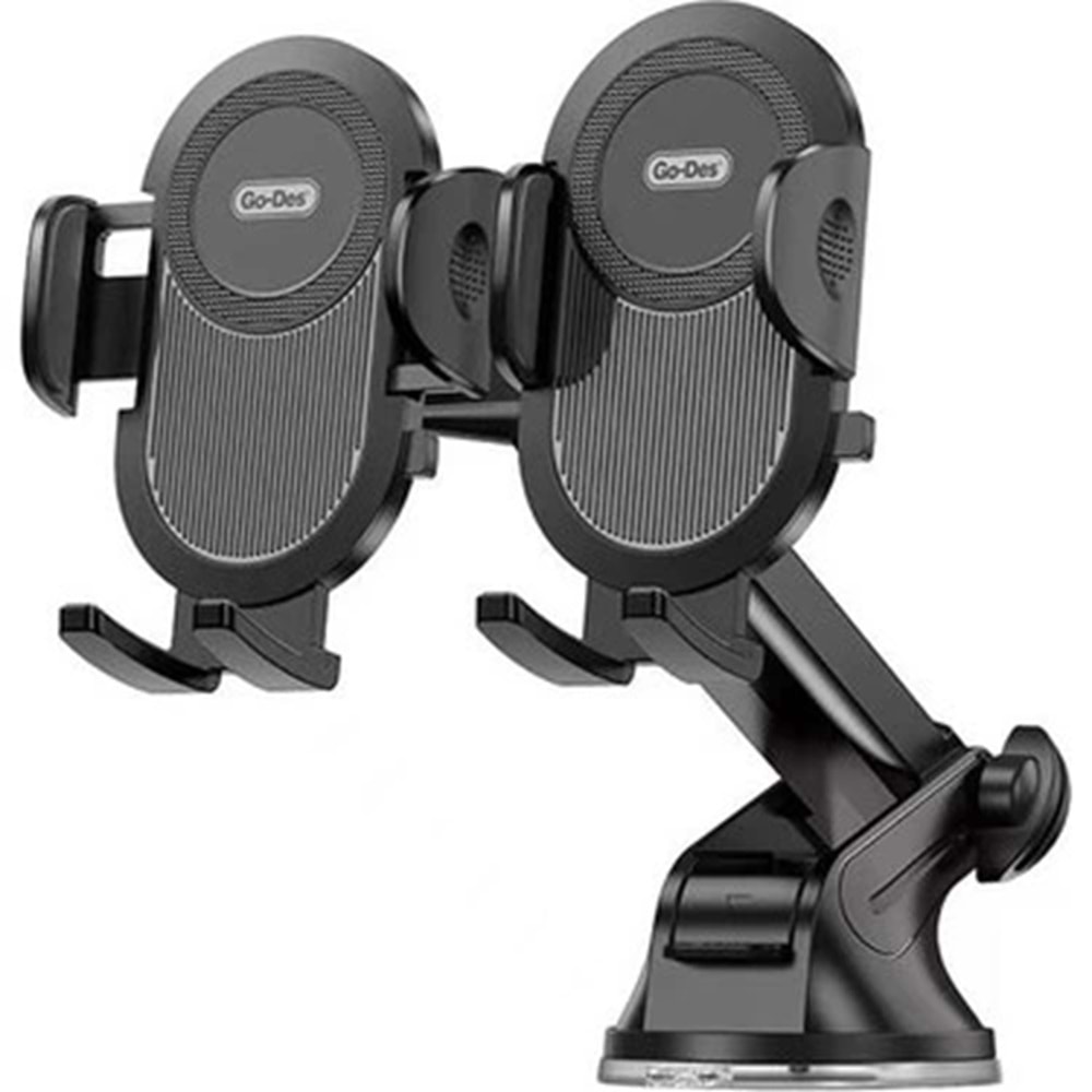 Go-Des Gd-Hd207 Çift Telefon Araç Tutacağı