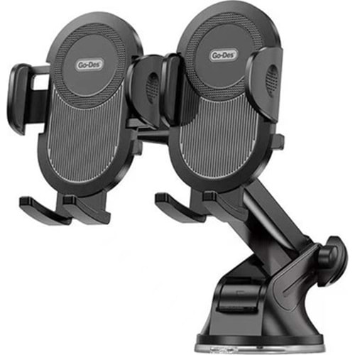 Go-Des Gd-Hd207 Çift Telefon Araç Tutacağı