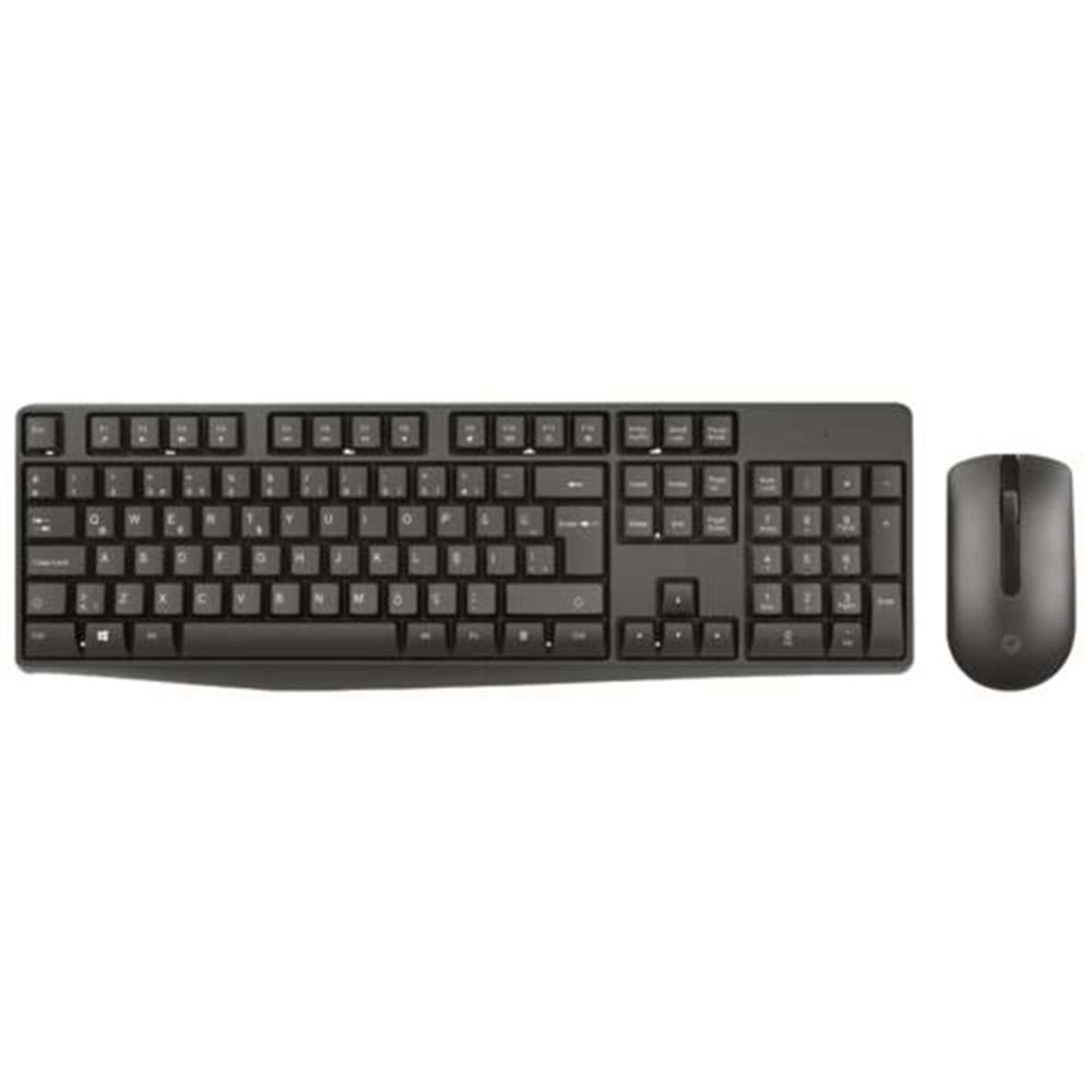 Klavye Mouse Set Frisby Fk-4875Qu Multimedia Kablosuz Tr Layout