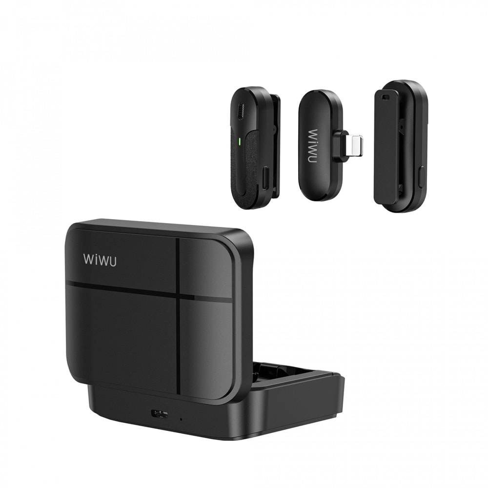 Wıwu Wi-Wm002 Lıghtnıng Mıcrophone Duo Wıreless Mini