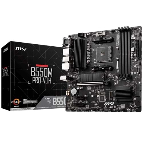 Anakart Msi B550M Pro-Vdh Ddr4 Am4