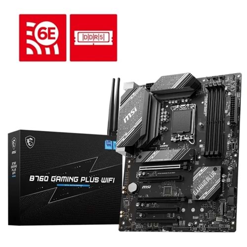 Anakart Msı Pro B760 Gamıng Plus Wıfı Ddr5 1700P