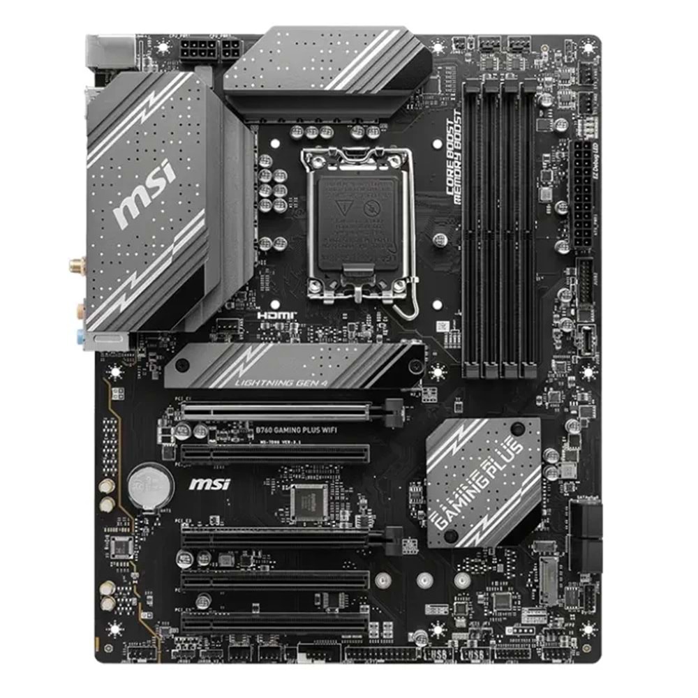 Anakart Msı Pro B760 Gamıng Plus Wıfı Ddr5 1700P