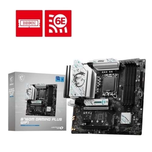 Anakart Msı Mb B760M Gamıng Plus Wıfı Ddr5 1700P