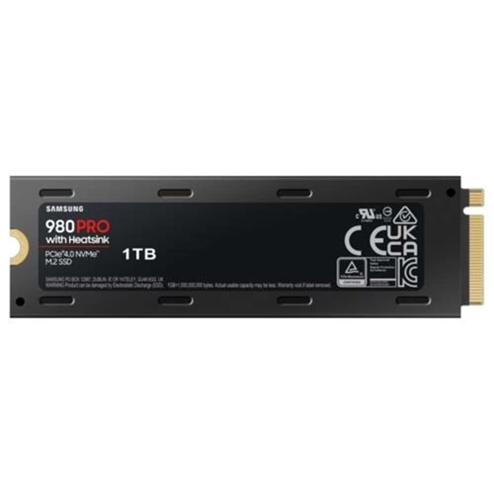 Ssd Samsung 980 Pro 1Tb Ssd Nvme Mz-V8P1T0Cw 6900 -5000Mb/S Soğutuculu