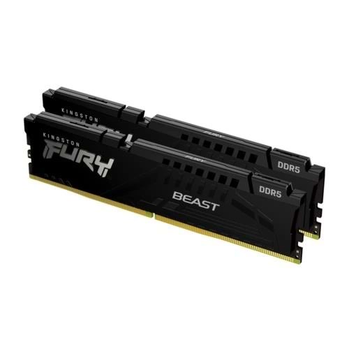 Bellek Kıngston Fury Beast 32Gb (2X16) 6000Mhz Ddr5 Cl36 Kf560C36Bbek
