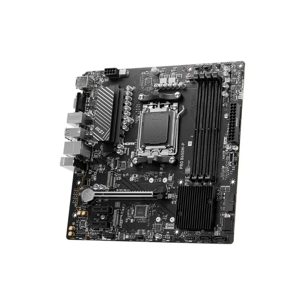Anakart Msi Pro B650M-P Ddr5 M.2 Am5
