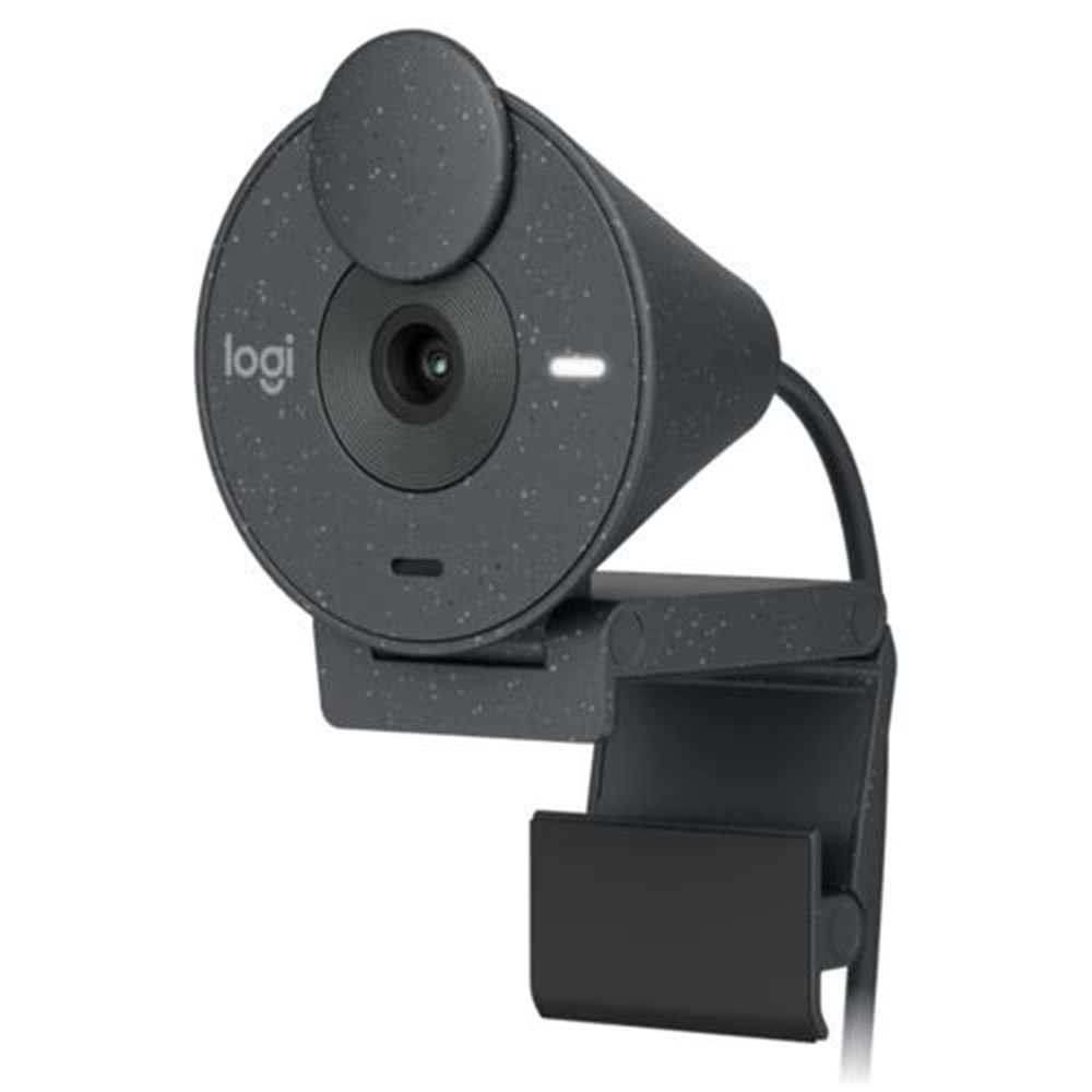 Webcam Logıtech Brıo 300 Full Hd Siyah 960-001436 2Mp Usb-C
