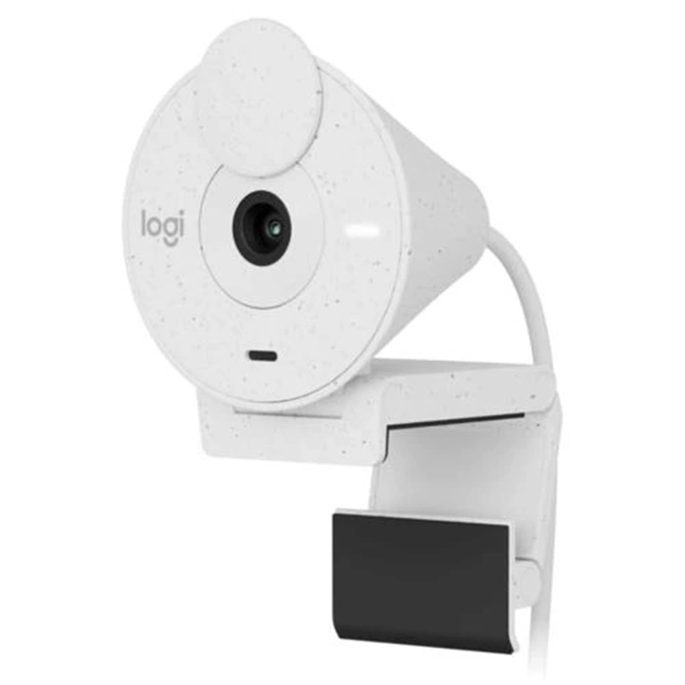 Webcam Logıtech Brıo 300 Full Hd Beyaz 960-001442 2Mp Usb-C