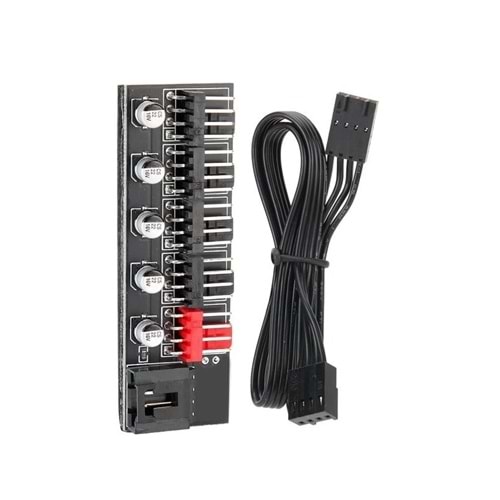 Fan Çoklayıcı 5 Port Y Pwm Splıtter 4 Pın Hub Cpu Kablo Çoğaltıcı
