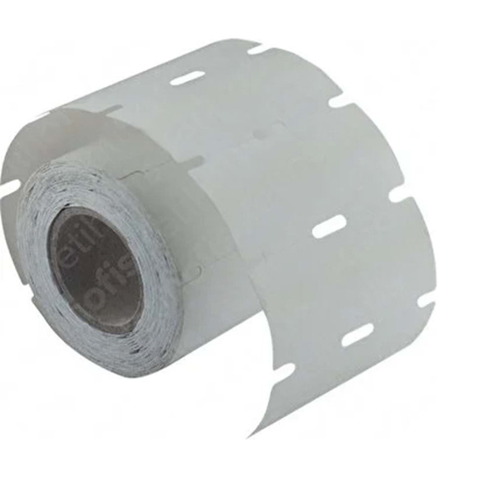 100Mm X 38Mm Karton Raf Etiketi 350 Li Sarım