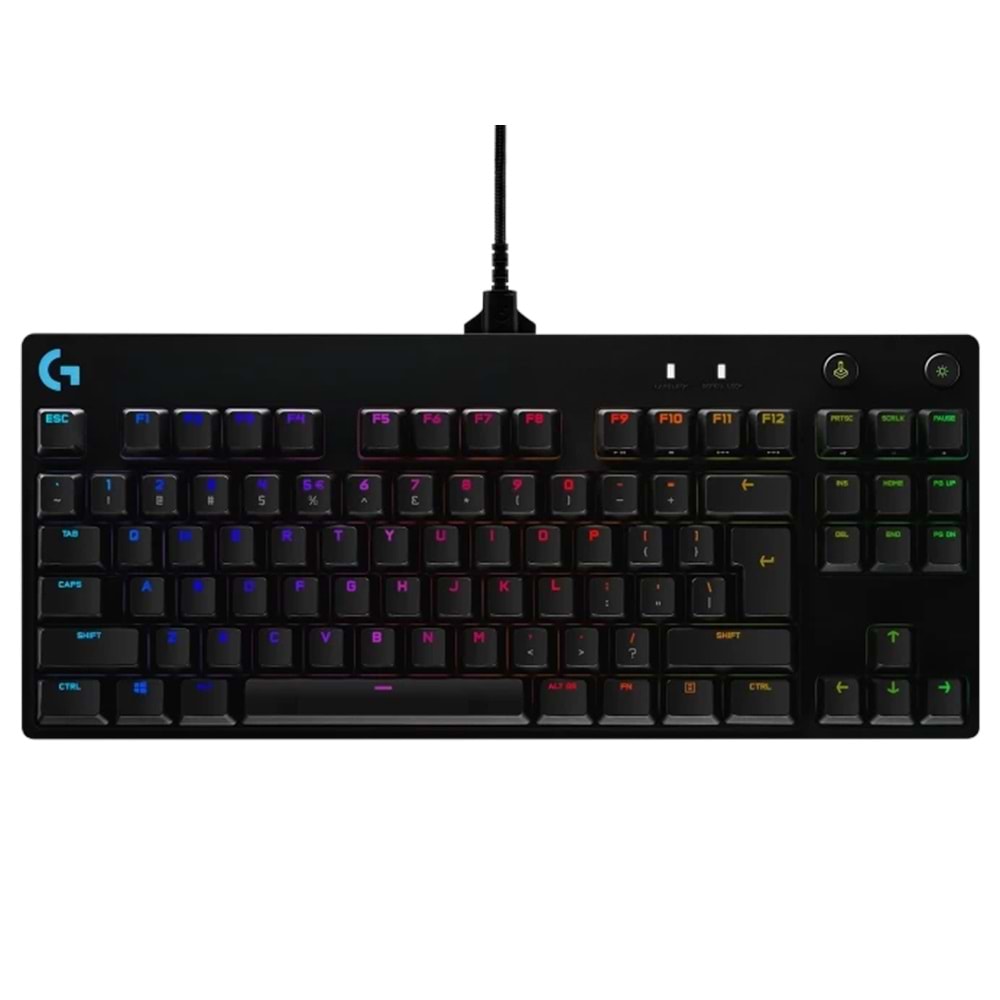 Klavye Logıtech G Pro Rgb Gx Blue Clıcky 920-009392 Us Layout