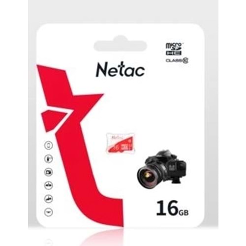 Bellek Netac P500 Eco 16Gb Microsdhc Nt02P500Eco-016G-S