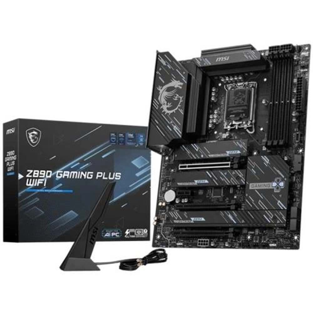 Anakart Msı Z890 Gamıng Plus Wıfı Soket Ddr5 9200(Oc) 1851P